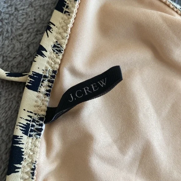 J. Crew Animal Print Two Piece Swimsuit - Picture 3 of 8